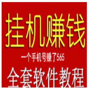 全自动化挂机项目，被动收入，一个手机号可赚565元【可放大操作】