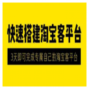 2020最新快速搭建淘宝客平台，3天即可完成专属自己的淘宝客平台(无水印）